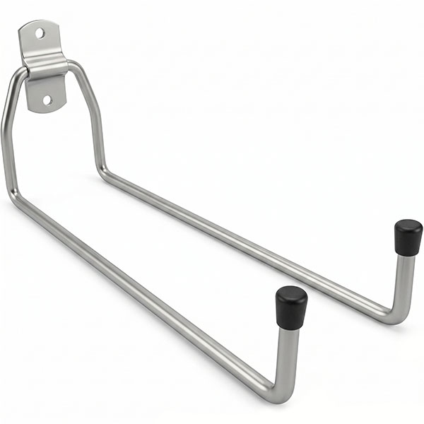 MINUTEX Porta Attrezzi da Parete MM 180 in Acciaio Zincato Bianco - MINUTEX - Immagine 1